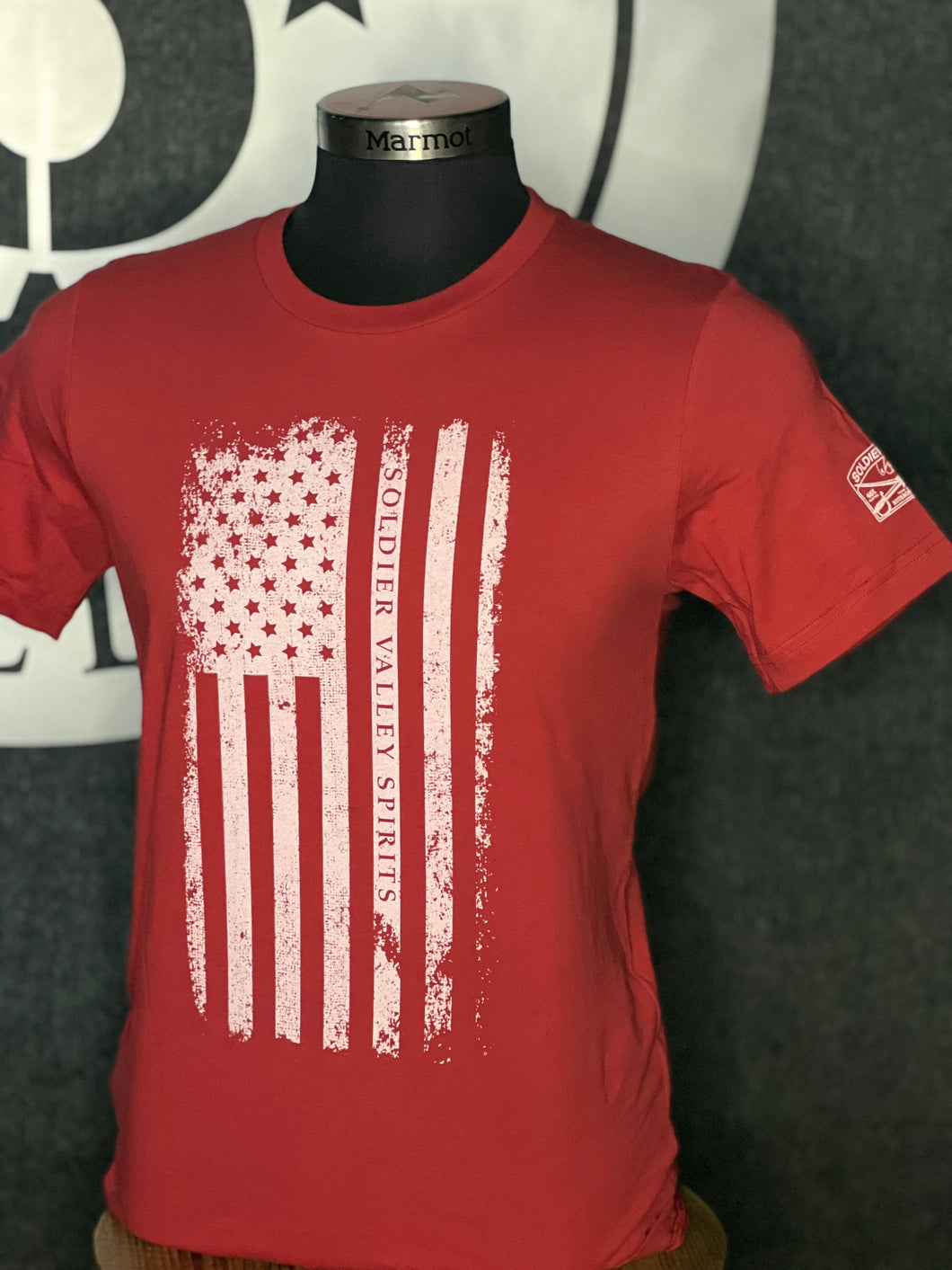 Soldier Valley American Flag T-shirt